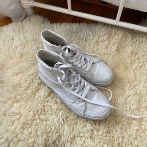 Vans High Top Canvas Sneakers